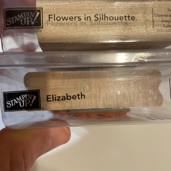 “Stamp n Up” 6 NEW Sets of 34 Red Rubber Wood Base stamps for Scrapbooking - Picture 12 of 16